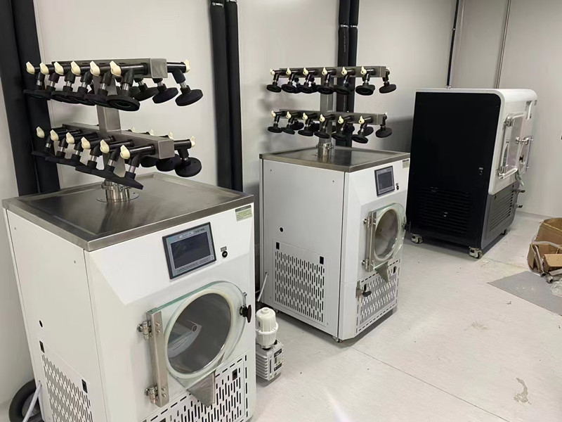 新疆某医药公司采购T型架型及中试型硅油原位冷冻干燥机应用于药物研发及生产项目